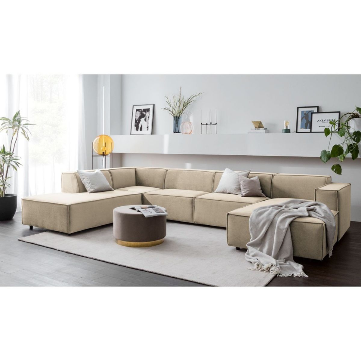 GENERICO - Seccional Izquierdo Lujo Vitoriano - Beige