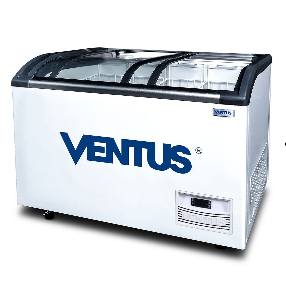 VENTUS - Ventus Congeladora Dual Tapa de Vidrio Curvo - 400L - CTV-420Q PRO