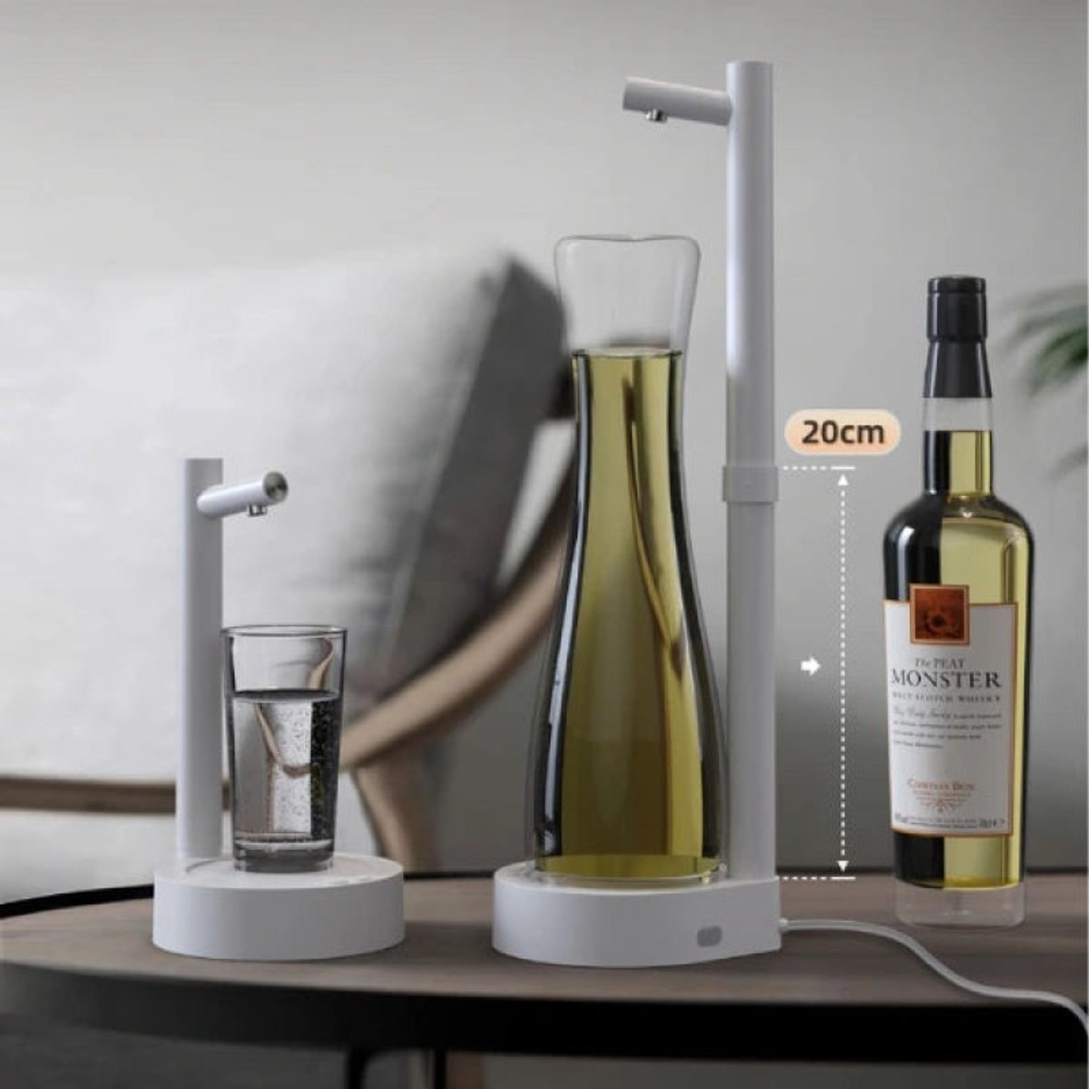 AURELA - SmartPump™ - Bomba dispensadora de agua automática con 7 niveles