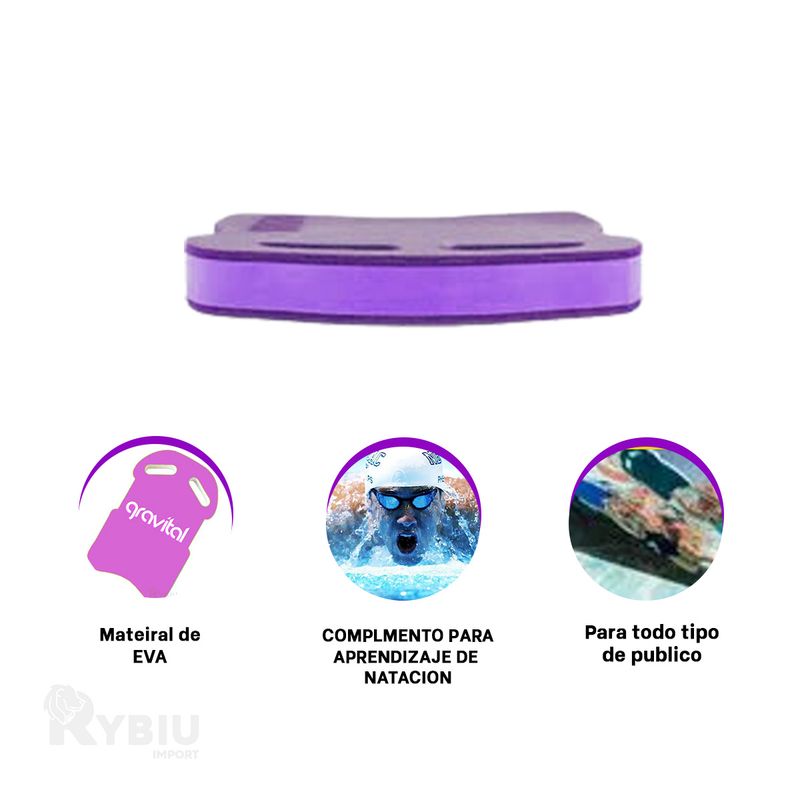 RYBIU IMPORT - Lamina Moderna en Lila Y+Ligas de Regalo