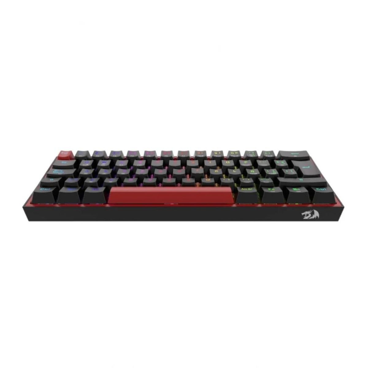 REDRAGON - TECLADO Gamer Redragon FIZZ PRO Wireless Spanish K616-RGB-B BLACK