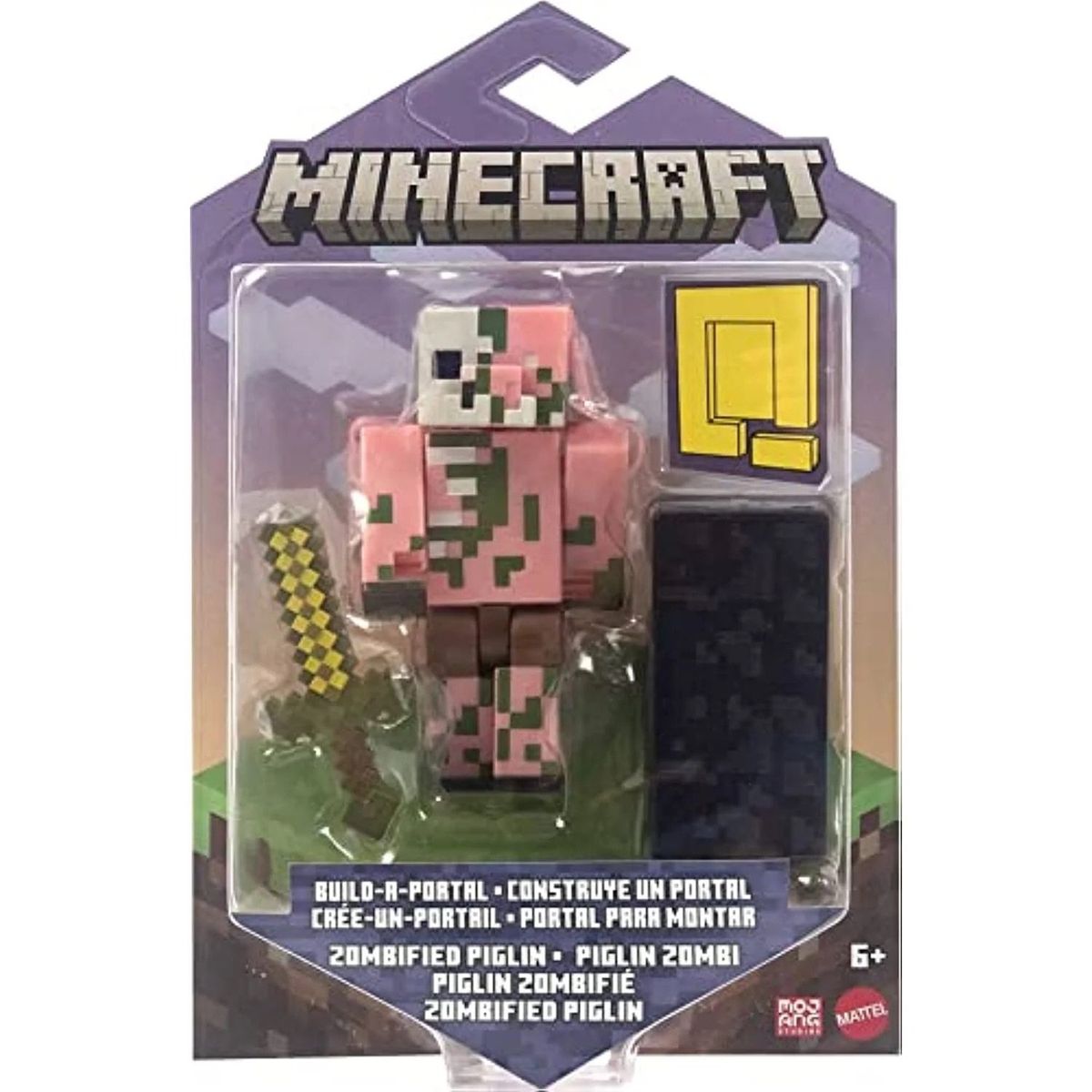 MINECRAFT - Chancho Zombie Minecraft Build A Portal Zombified Piglin