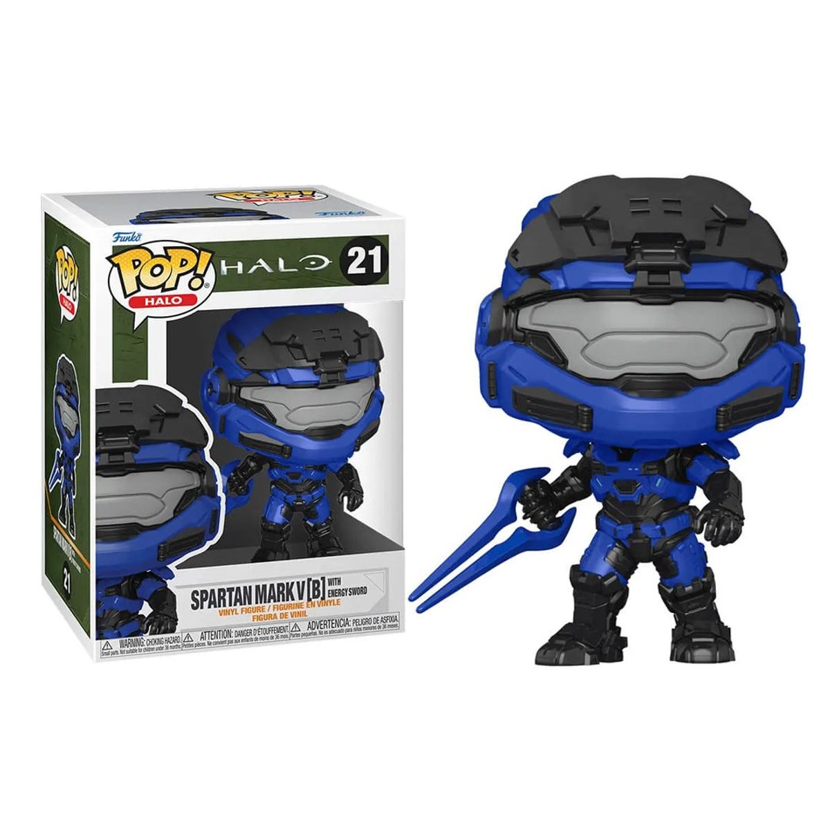 FUNKO - Funko Pop Halo - Spartan Mark V B Energy Sword 21