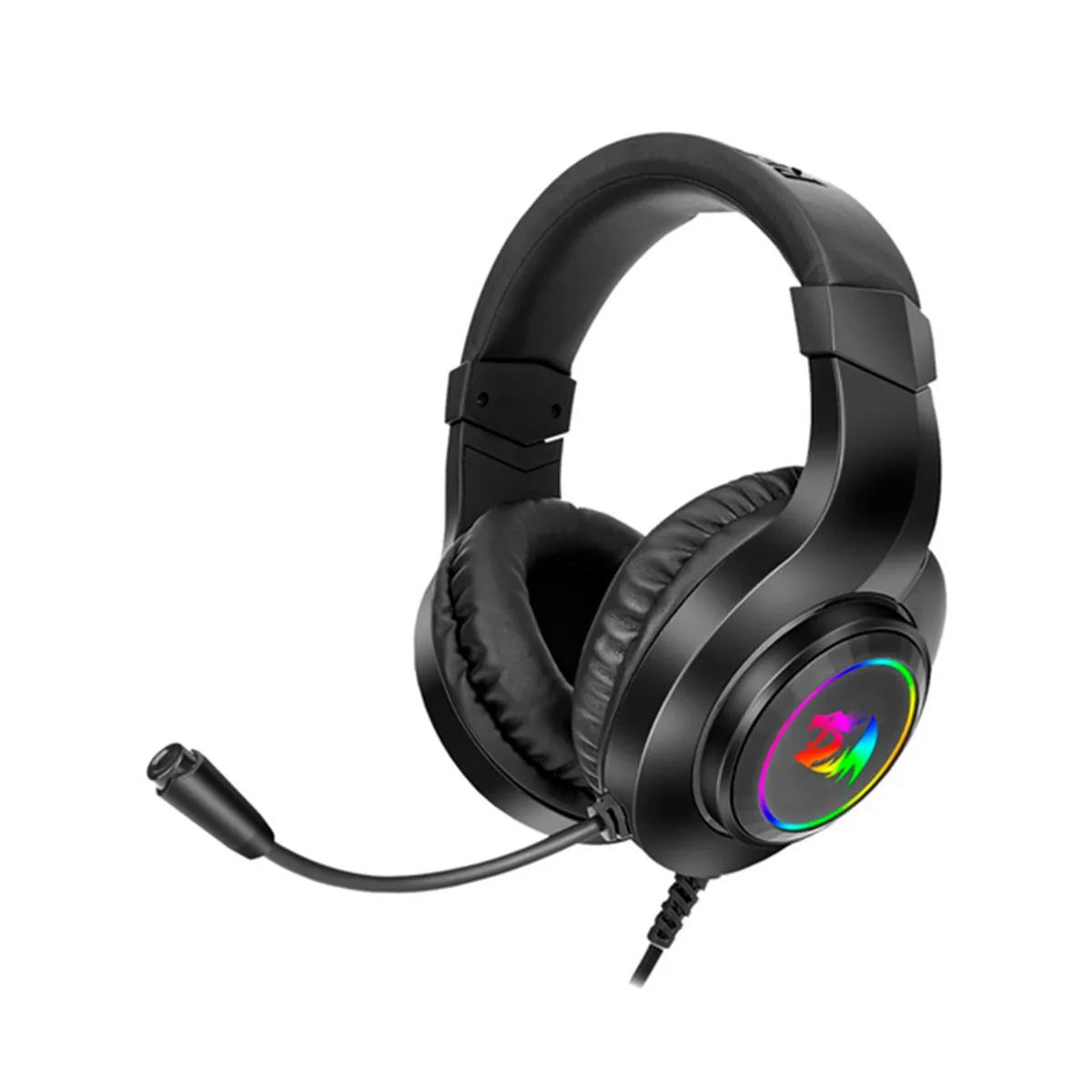 REDRAGON - Audífonos Gamer Redragon H260 Hylas RGB - Black