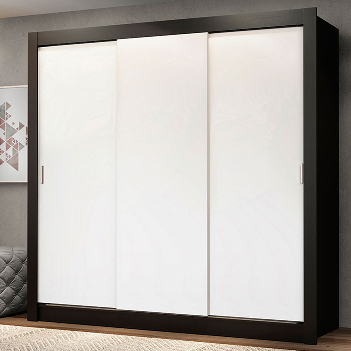 MADESA - Ropero Monaco 3 Puertas Corredizas