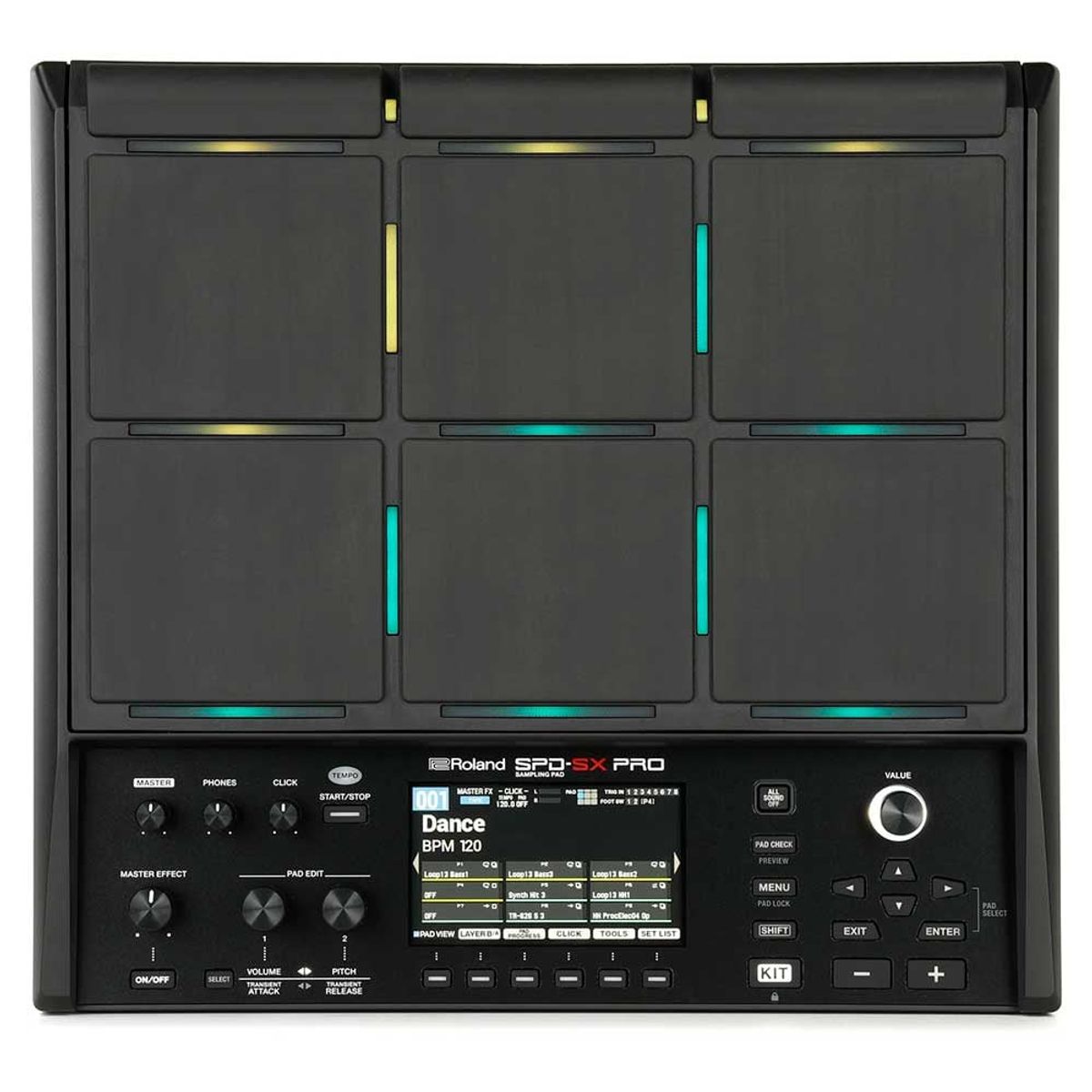 ROLAND - Pad Percusión Electrónica y Sampler Roland SPD-SX PRO PAD