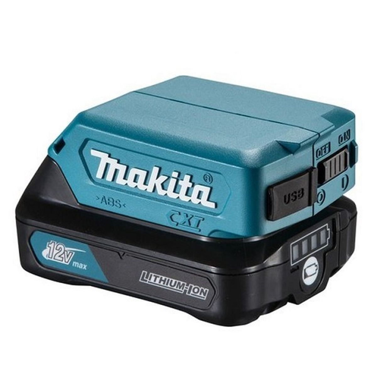 MAKITA - Adaptador Makita ADP08 USB para Baterías CXT 12Vmax