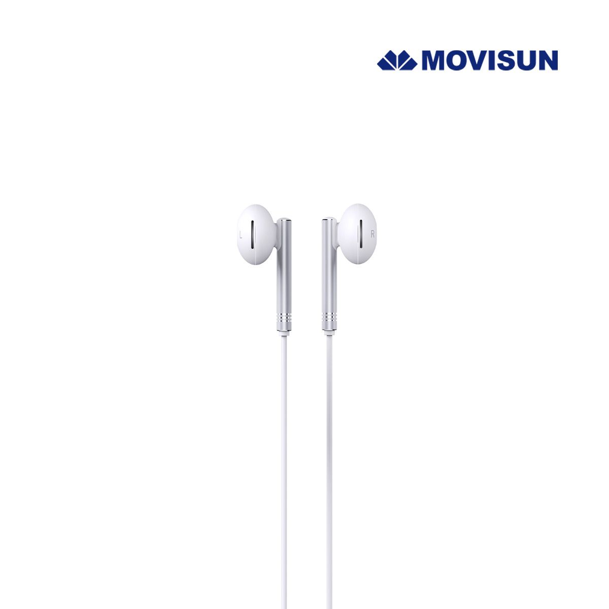 MOVISUN - Audífonos Handsfree Micrófono MOVISUN Enjoy P1 -  LT  BLANCO