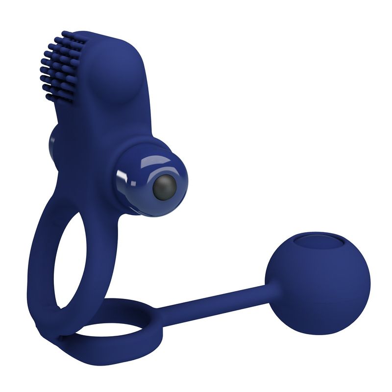 PRETTY LOVE - Anillo Vibrador Retardante Estimulación para Parejas Juguete Sexual