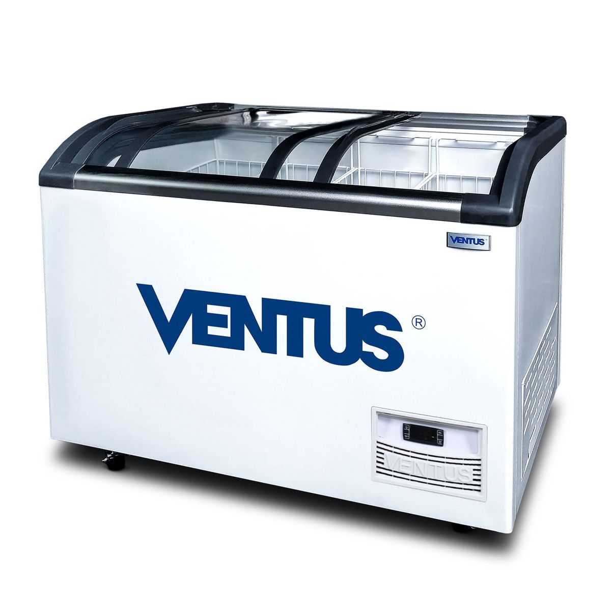 VENTUS - Ventus Congeladora Dual Tapa de Vidrio Curvo - 220L - CTV-320Q PRO