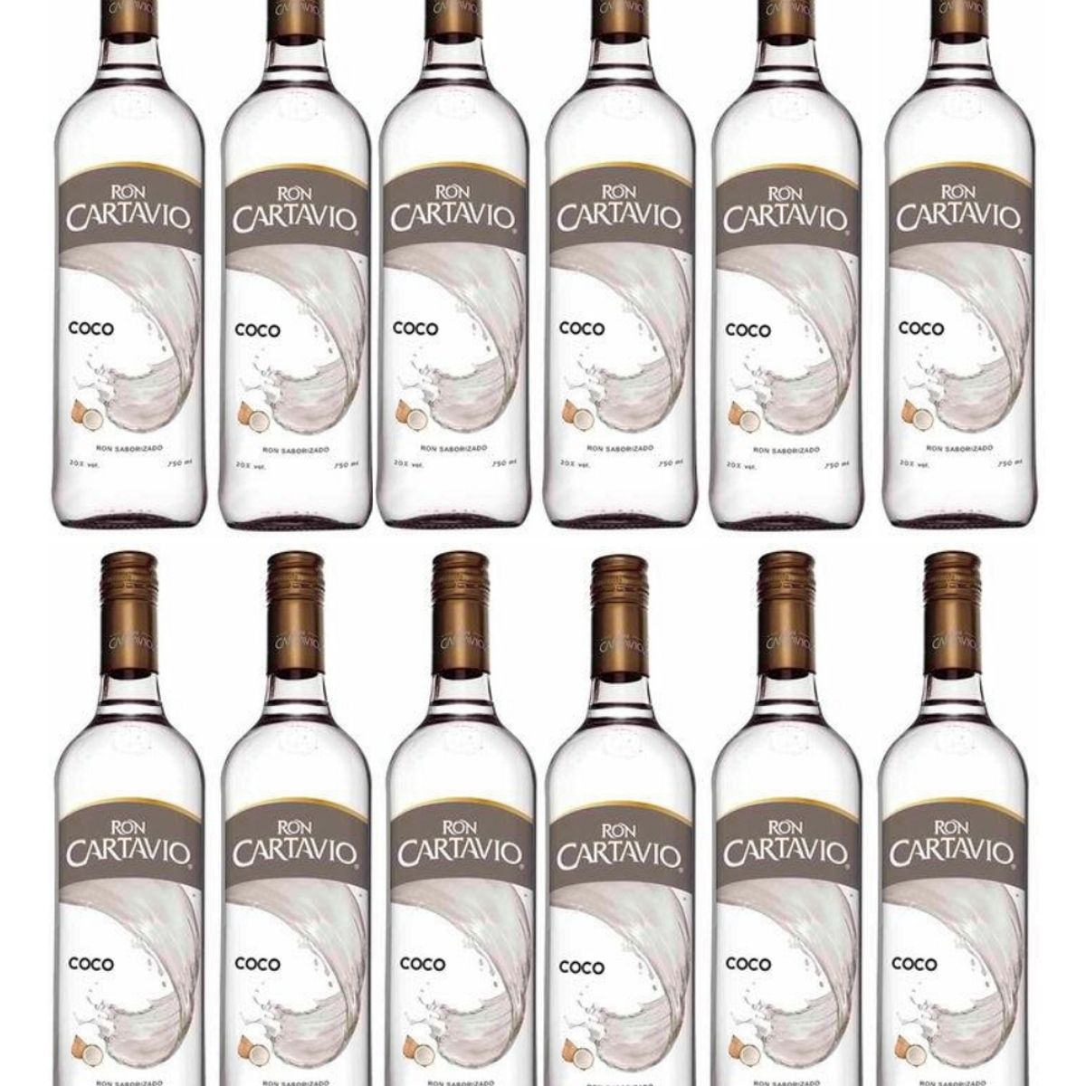 CARTAVIO - Ron Cartavio Coco 750ml - 12 UND