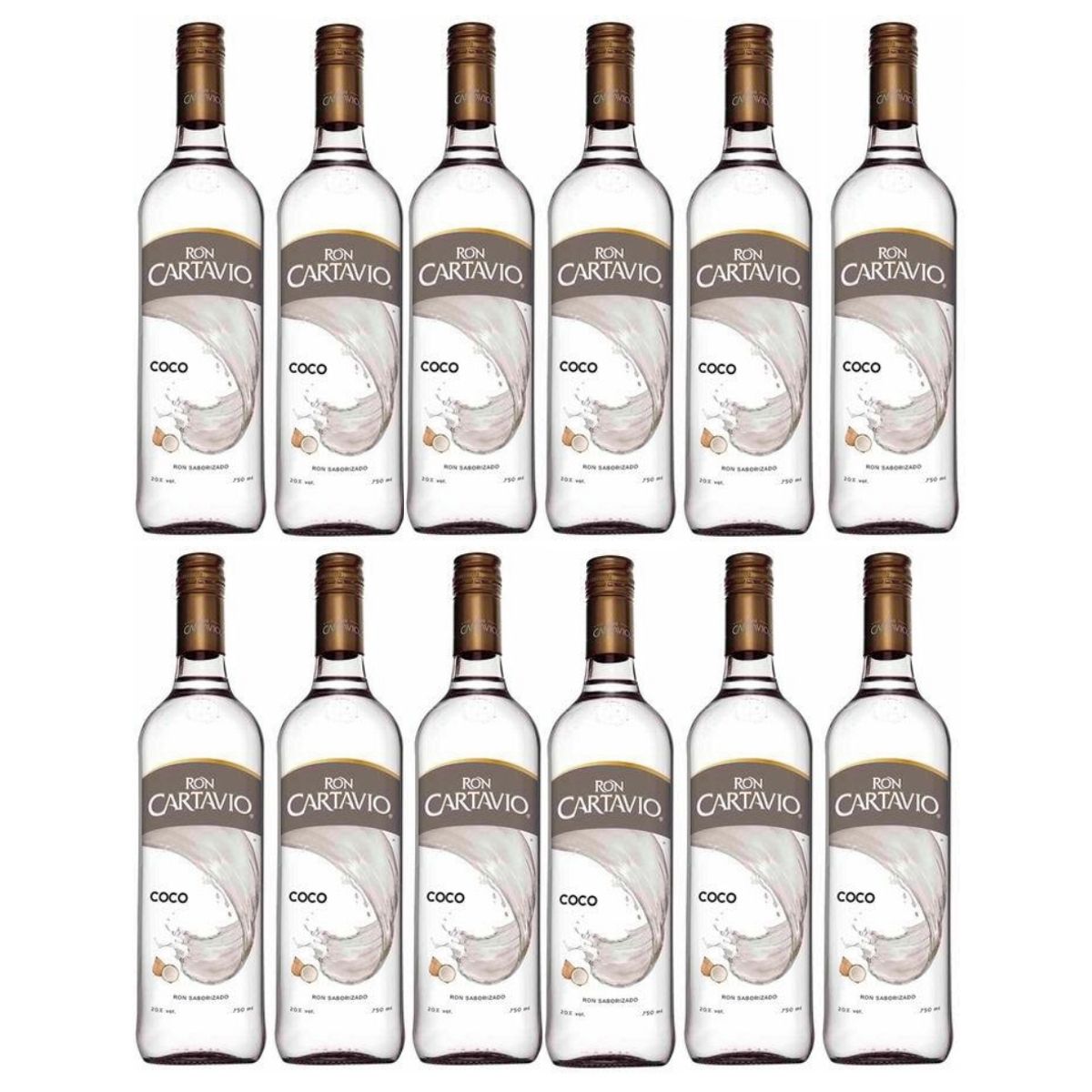 CARTAVIO - Ron Cartavio Coco 750ml - 12 UND