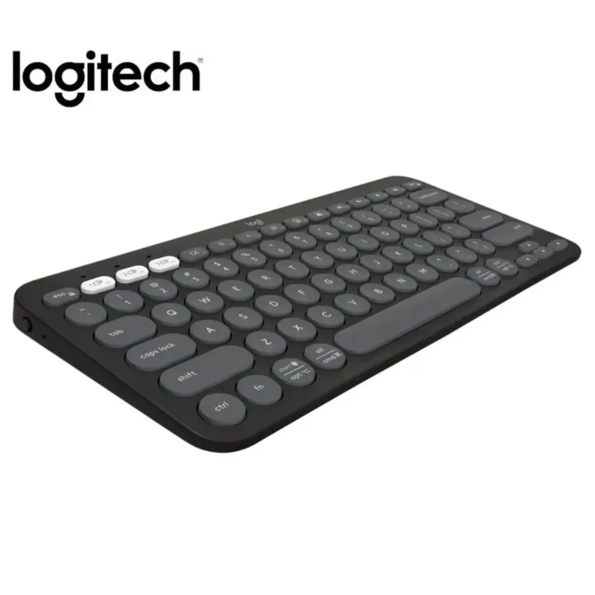 LOGITECH - TECLADO LOGITECH PEBBLE 2 K380S BLUETOOTH/WIRELESS SP GRAPHITE