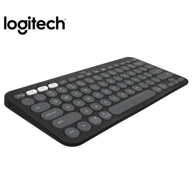 LOGITECH - TECLADO LOGITECH PEBBLE 2 K380S BLUETOOTH/WIRELESS SP GRAPHITE