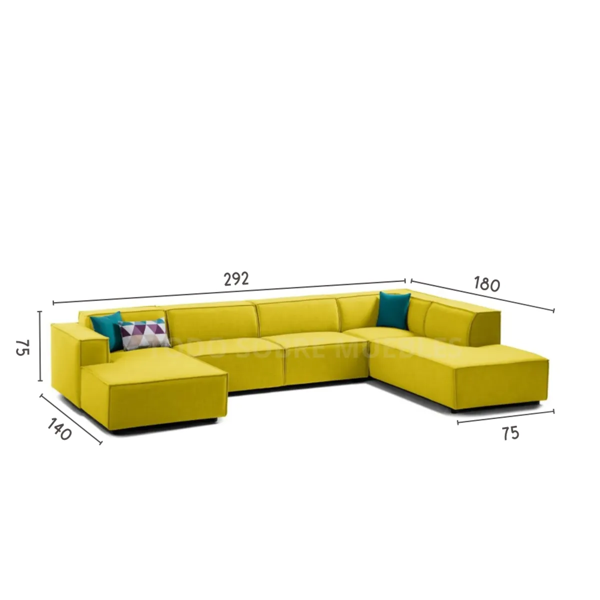 GENERICO - Seccional Derecho Lujo Vitoriano - Amarillo