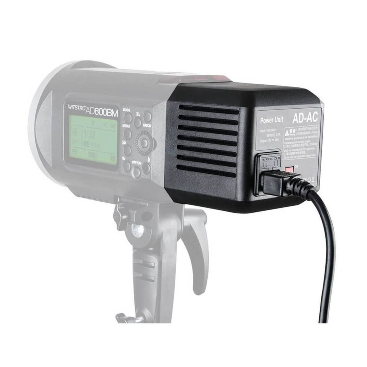 GODOX - Adaptador de corriente Godox AD-AC para AD600BM