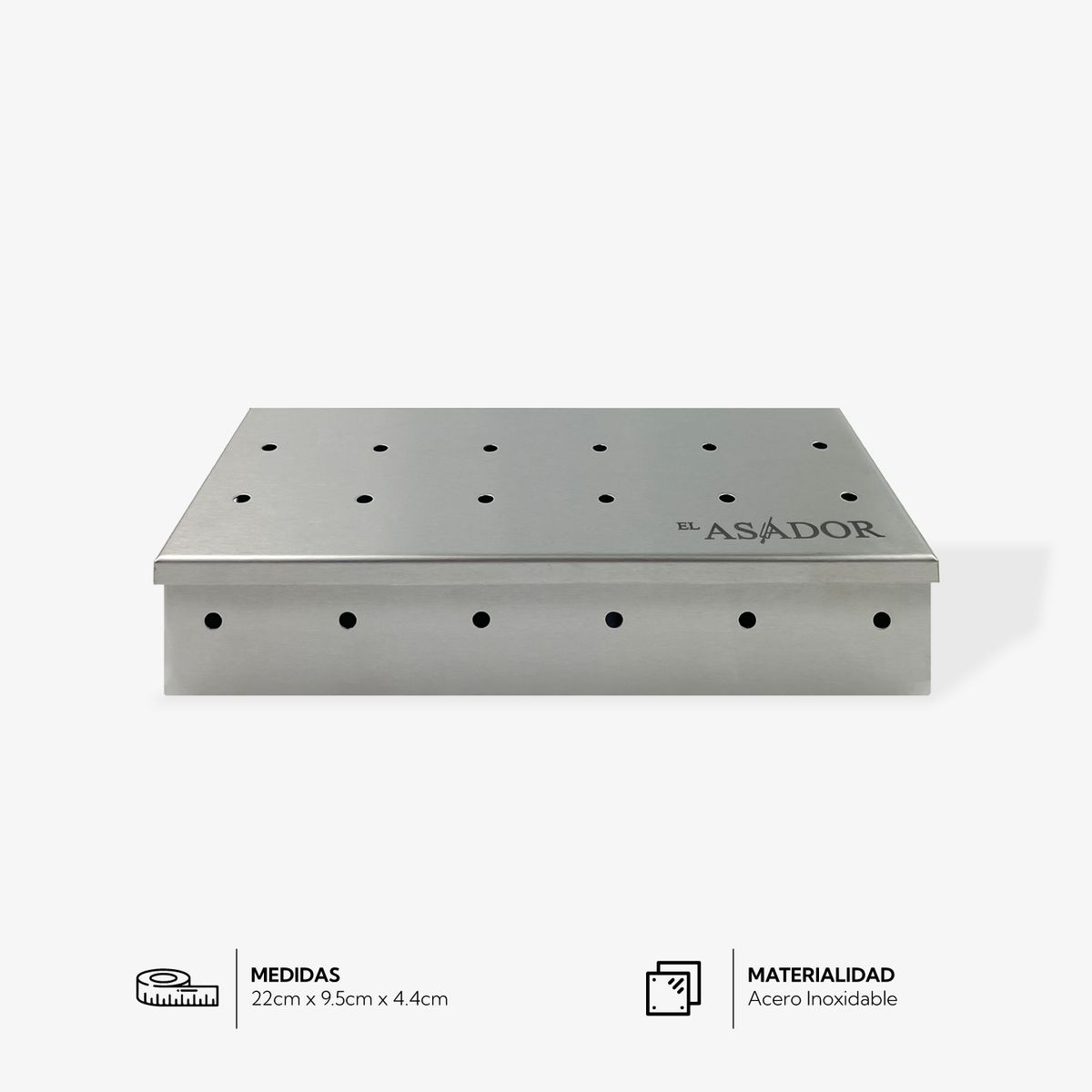 EL ASADOR - Caja ahumadora