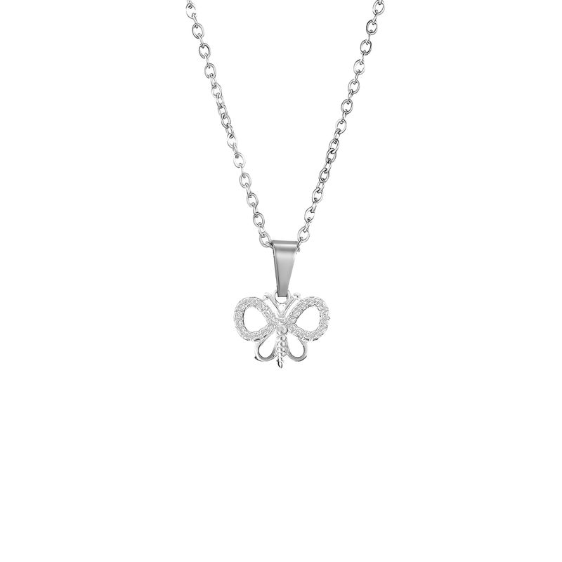 GENERICO - Collar Niña Mariposa Regalo Cumpleaños Joya Plata 925