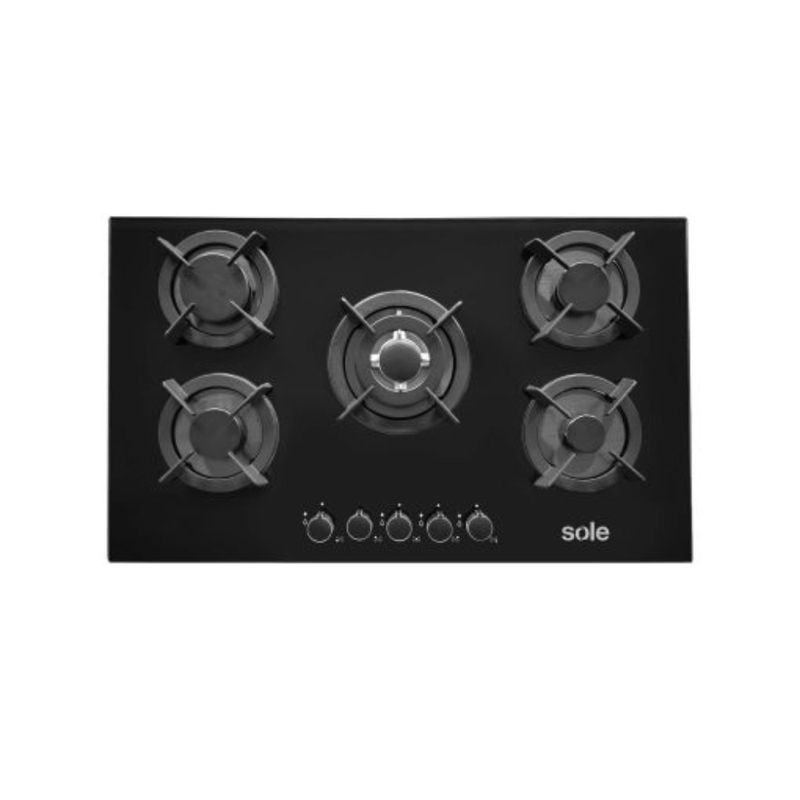 SOLE - Cocina Empotrable Sole 5 Hornillas 90 cm SOLCO069