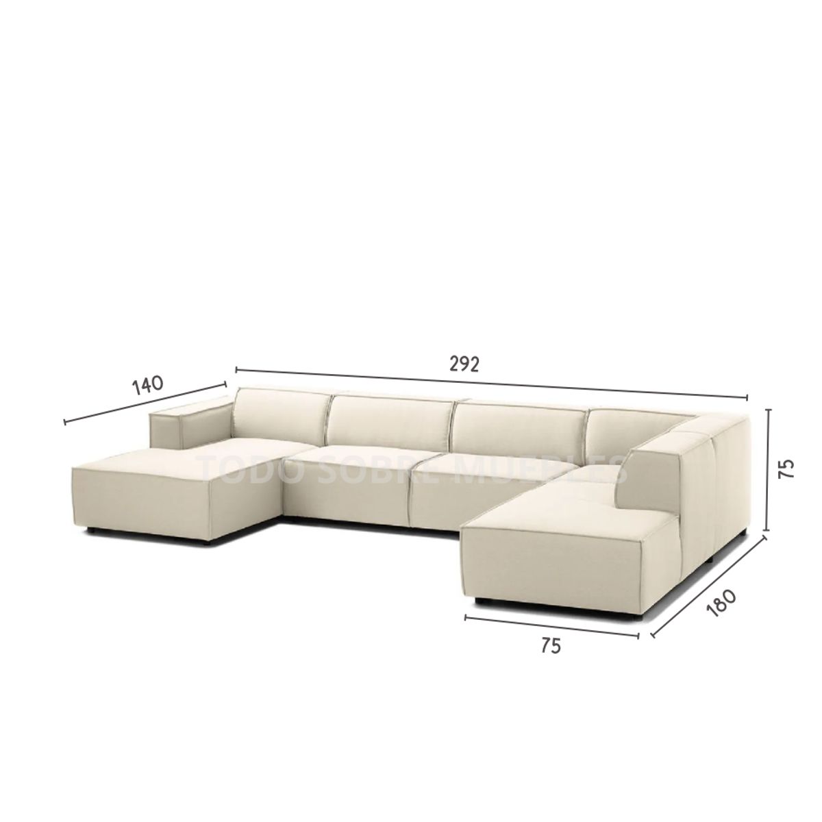 GENERICO - Seccional Derecho Lujo Vitoriano - Blanco