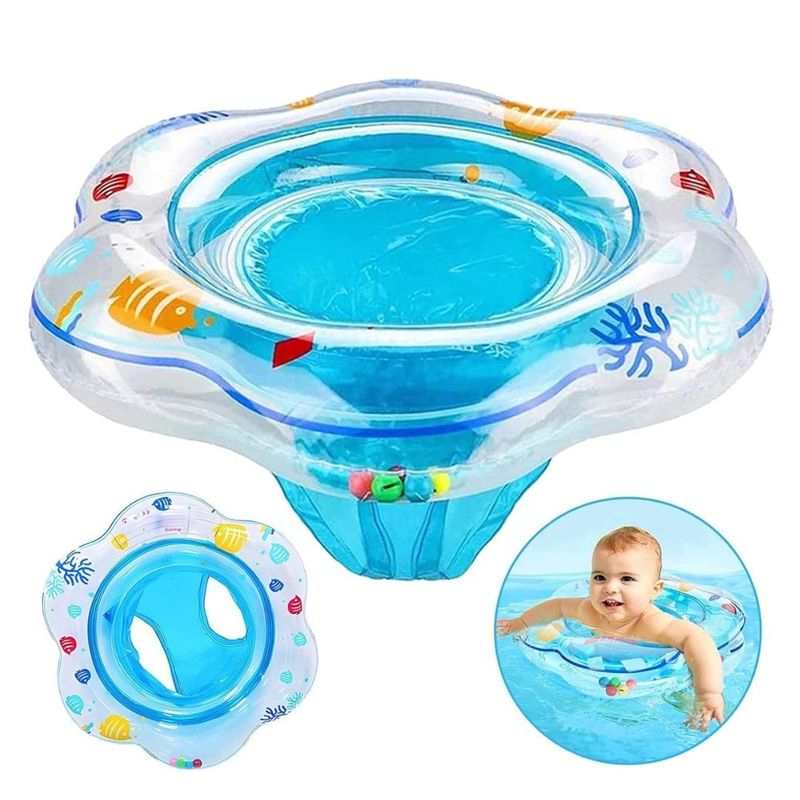 GENERICO - Flotador Inflable Asiento para Bebé - Celeste