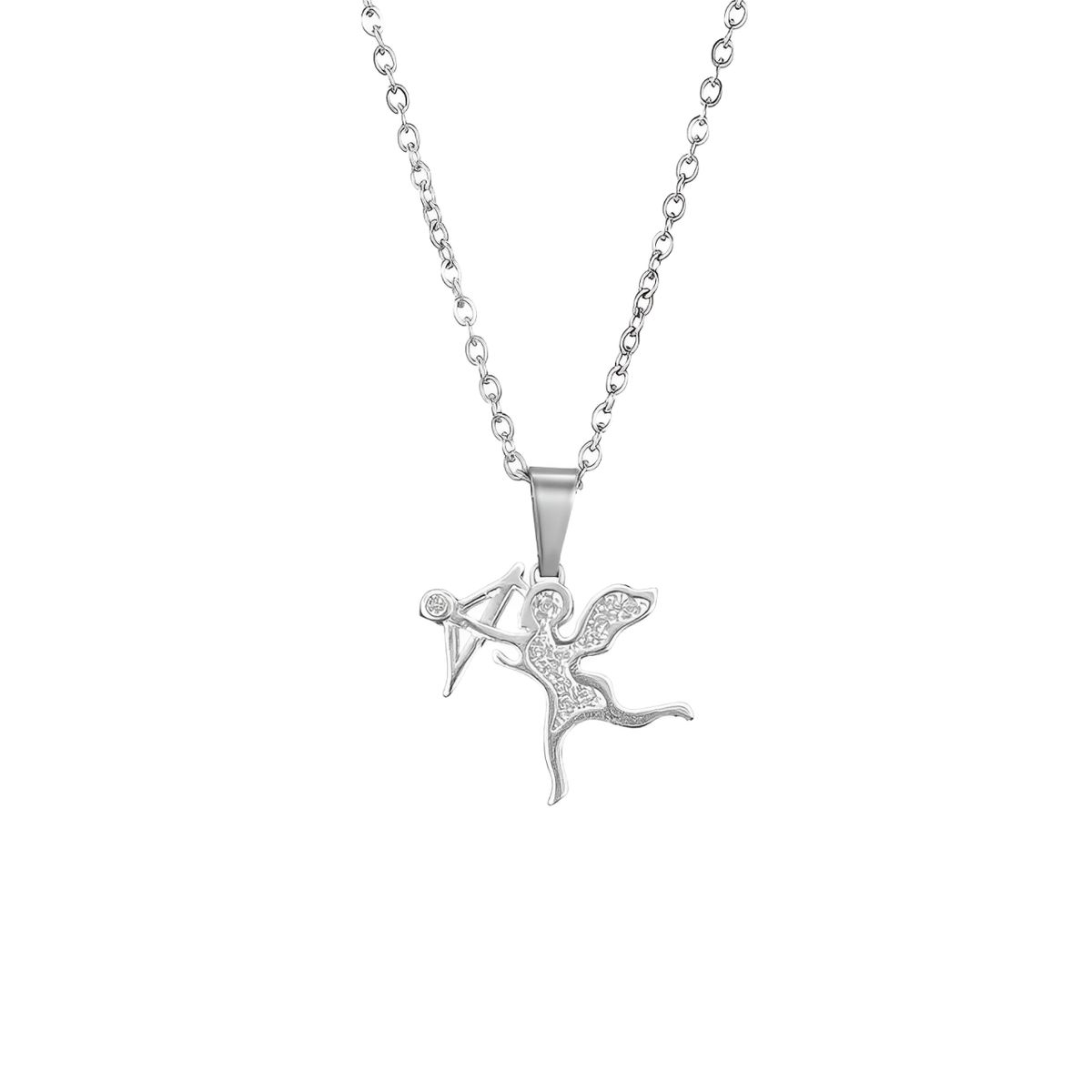 GENERICO - Collar Mamá Cupido Circones Regalo Cumpleaños Joya Plata 925