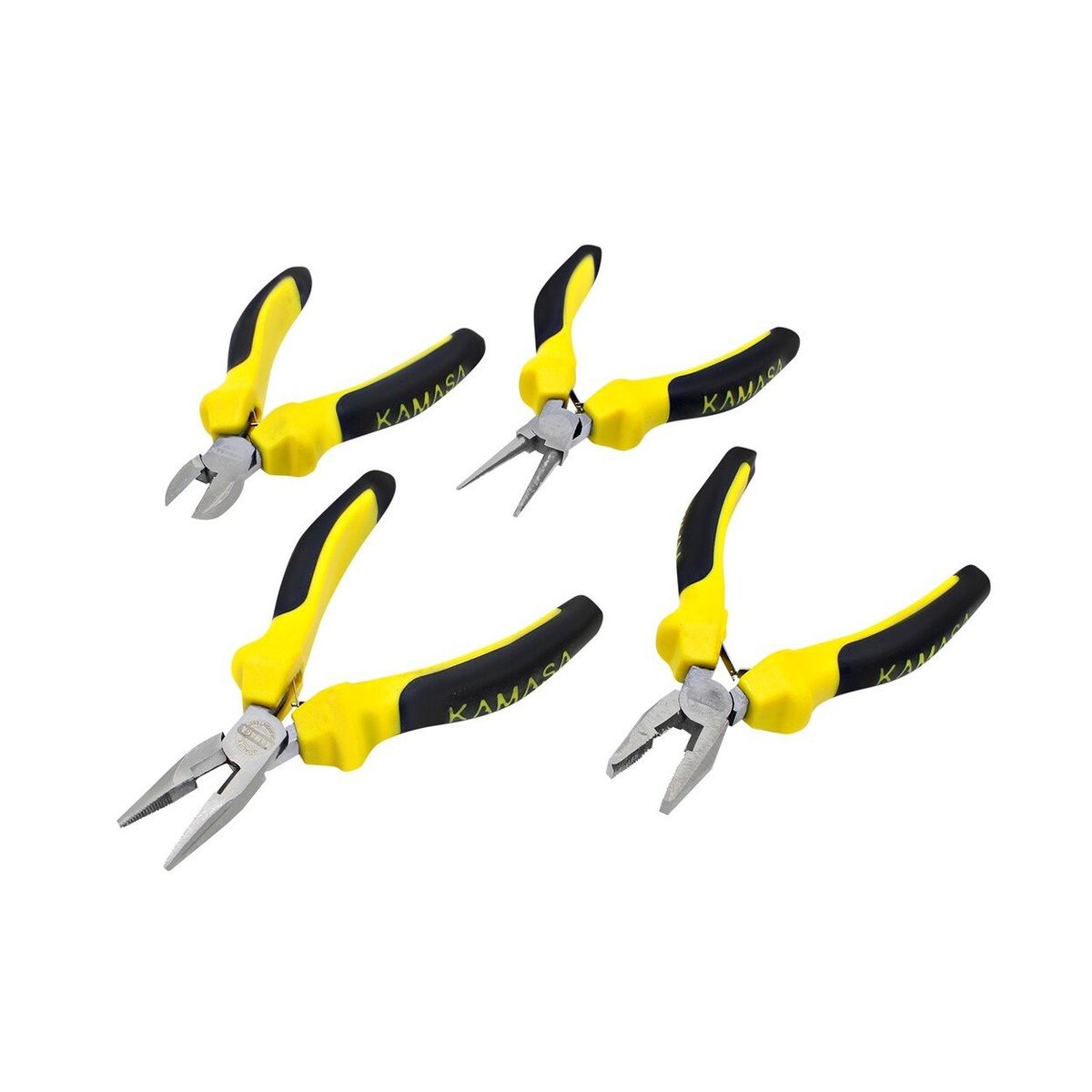 KAMASA - Juego de Minialicate 5Pulg 4 pzas PVC