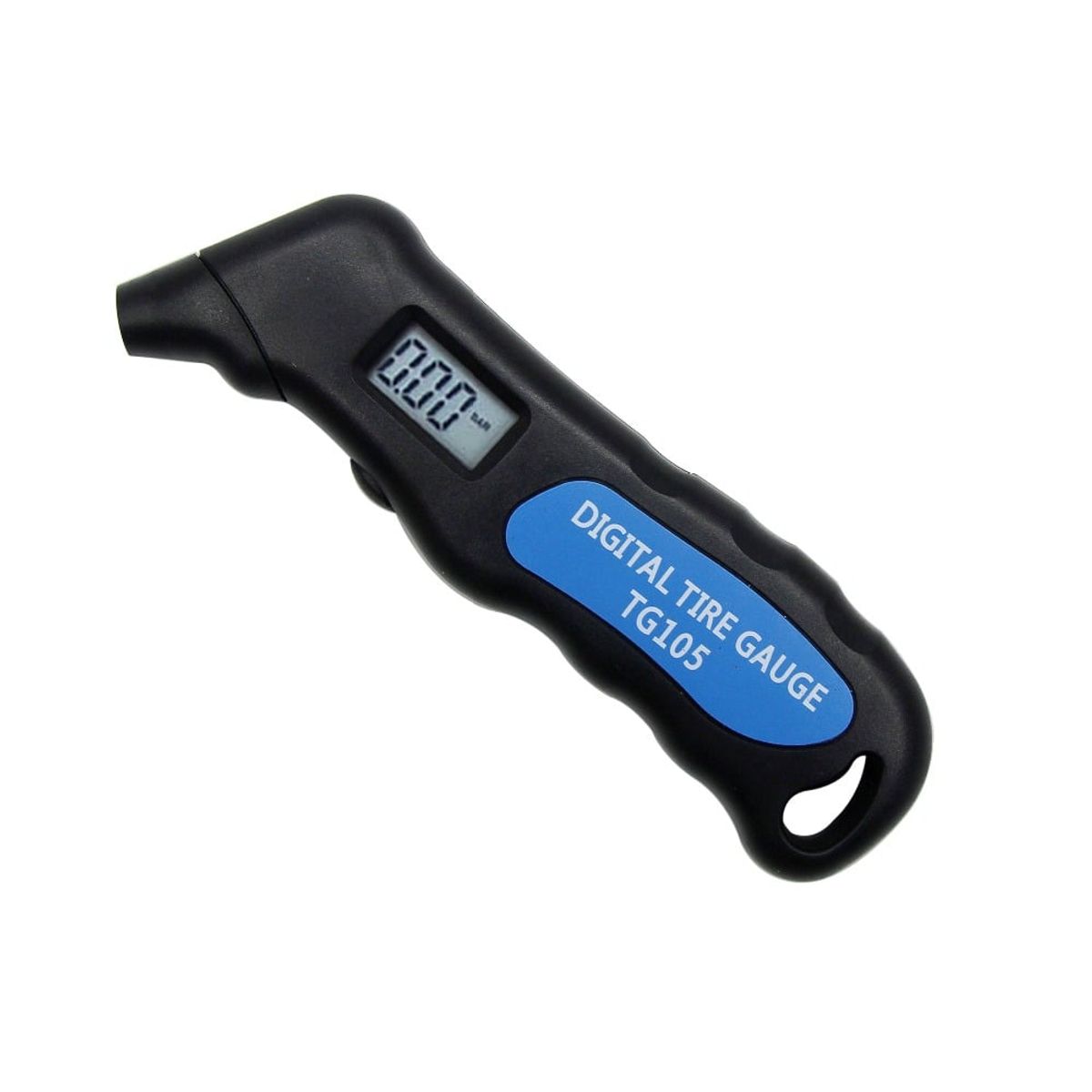 GENERICO - Medidor de presión digital PSI para llanta - Negro