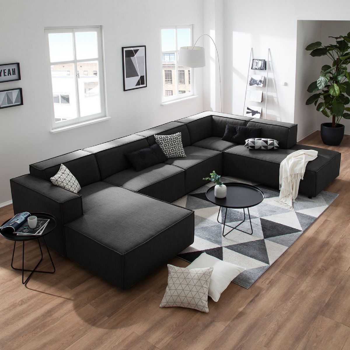 GENERICO - Seccional Derecho Lujo Vitoriano - Gris Oscuro