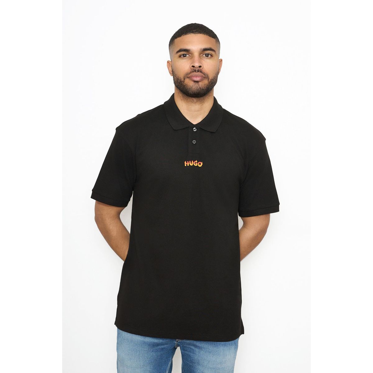 HUGO BOSS - Hugo - Polo regular fit de algodón