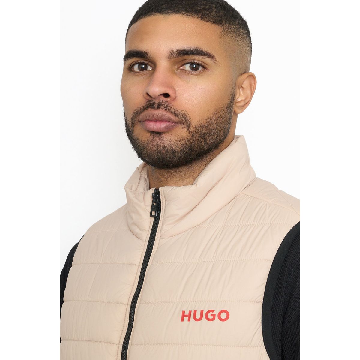 HUGO BOSS - Hugo - Chaleco repelente al agua con logo