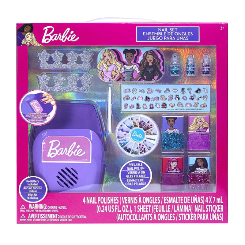 BARBIE - Set Juego para Uñas Barbie