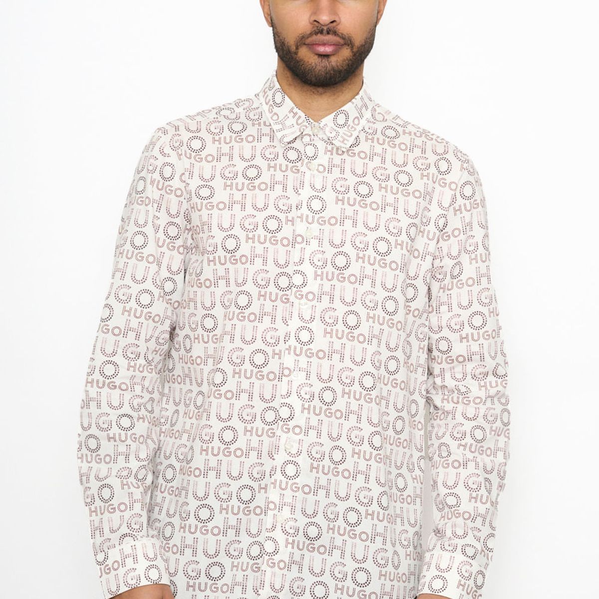 HUGO BOSS - Hugo - Camisa relax fit de algodón