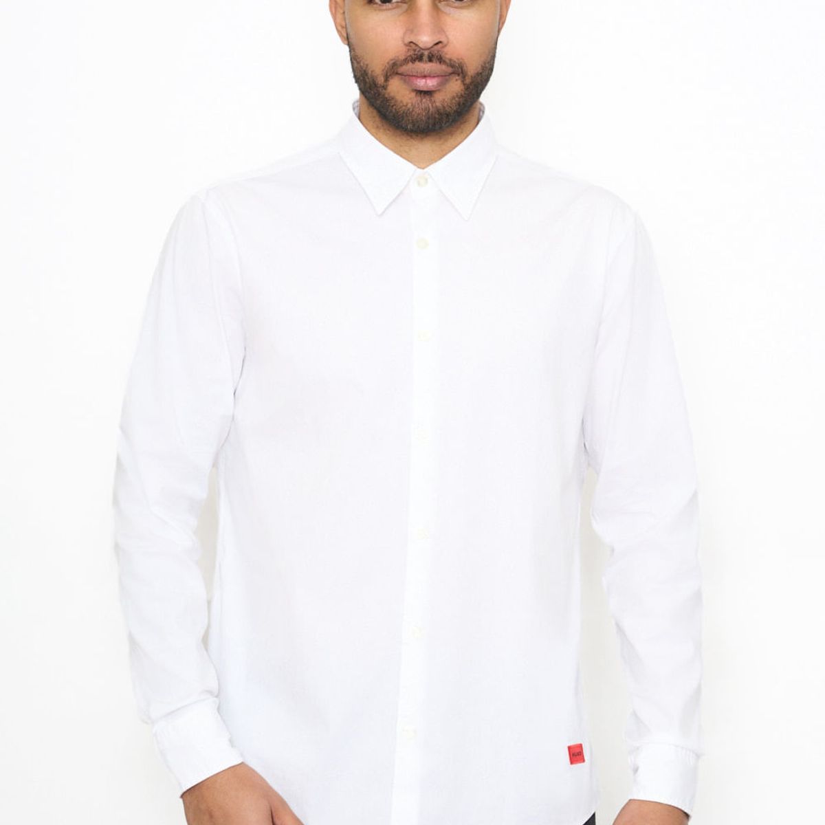 HUGO BOSS - Hugo - Camisa Slim fit de tejido elástico