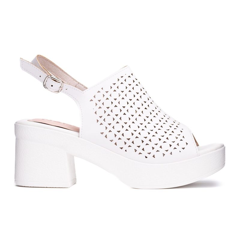 NEBULA - Sandalia Bonnie - Nébula - Blanco