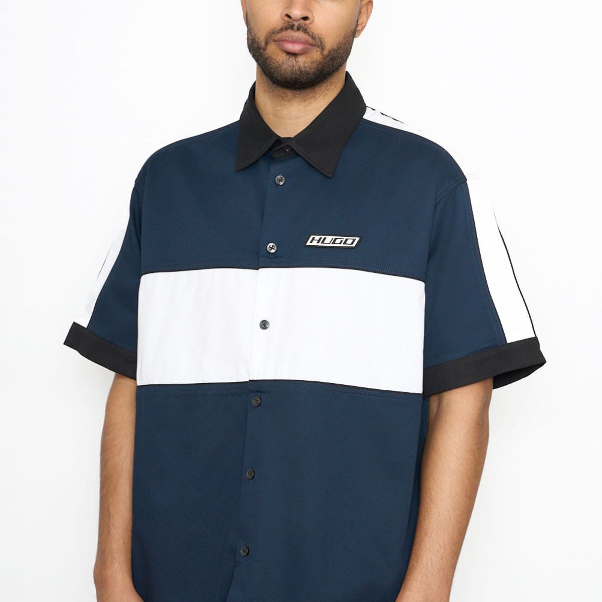 HUGO BOSS - Hugo - Camisa oversize fit de algodón