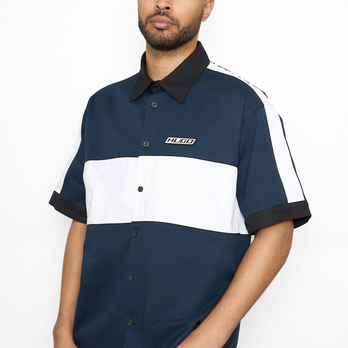 HUGO BOSS - Hugo - Camisa oversize fit de algodón