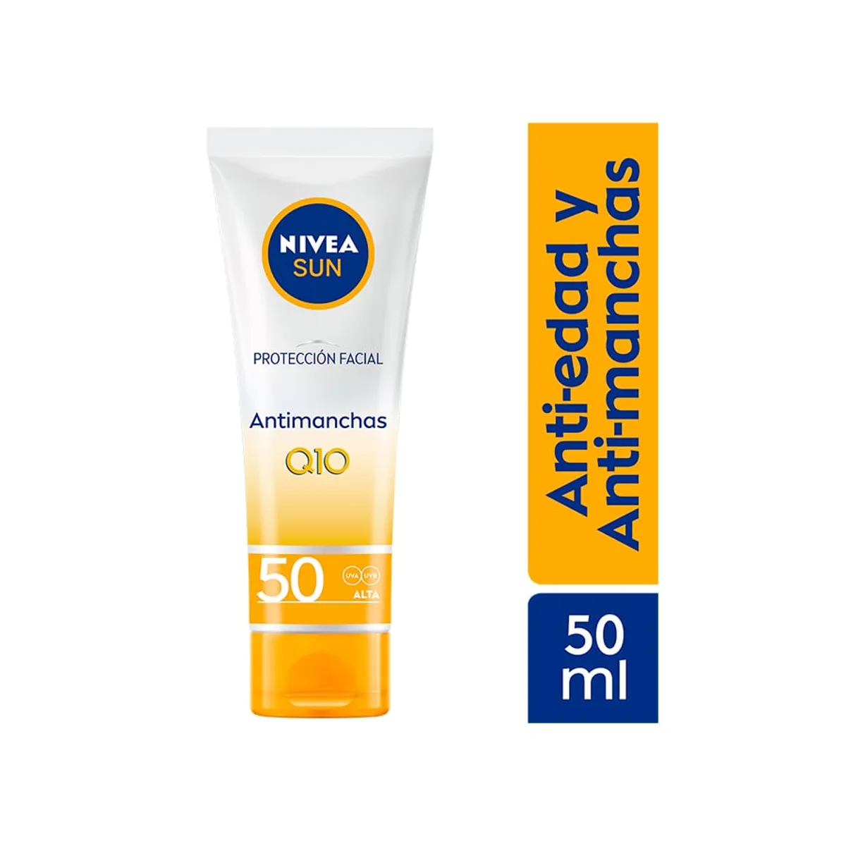 NIVEA - NIVEA BLOQUEADOR FACIAL Q10 ANTIEDAD ANTIPIGMENT FPS50 50ML