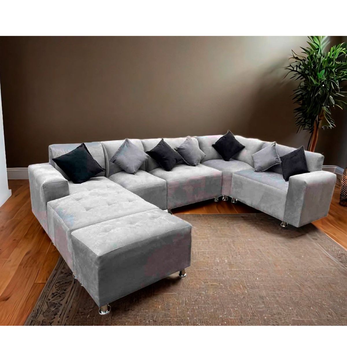 GENERICO - JUEGO DE SALA MODELO SECCIONAL CHAICE