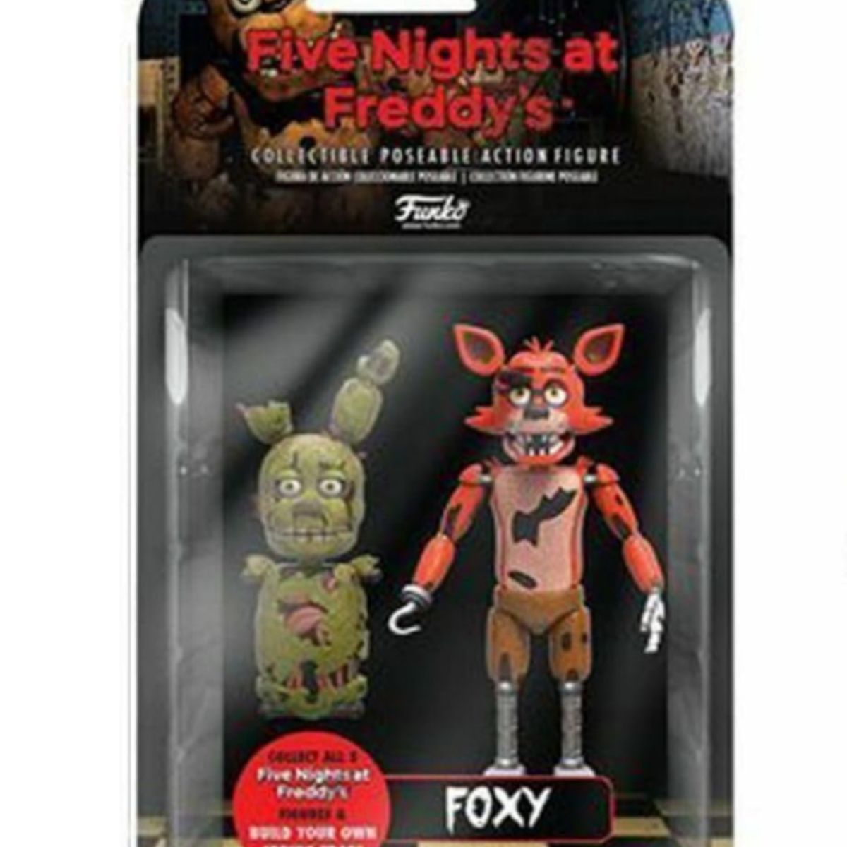 GENERICO - Muñeco Articulable Foxy  FNAF