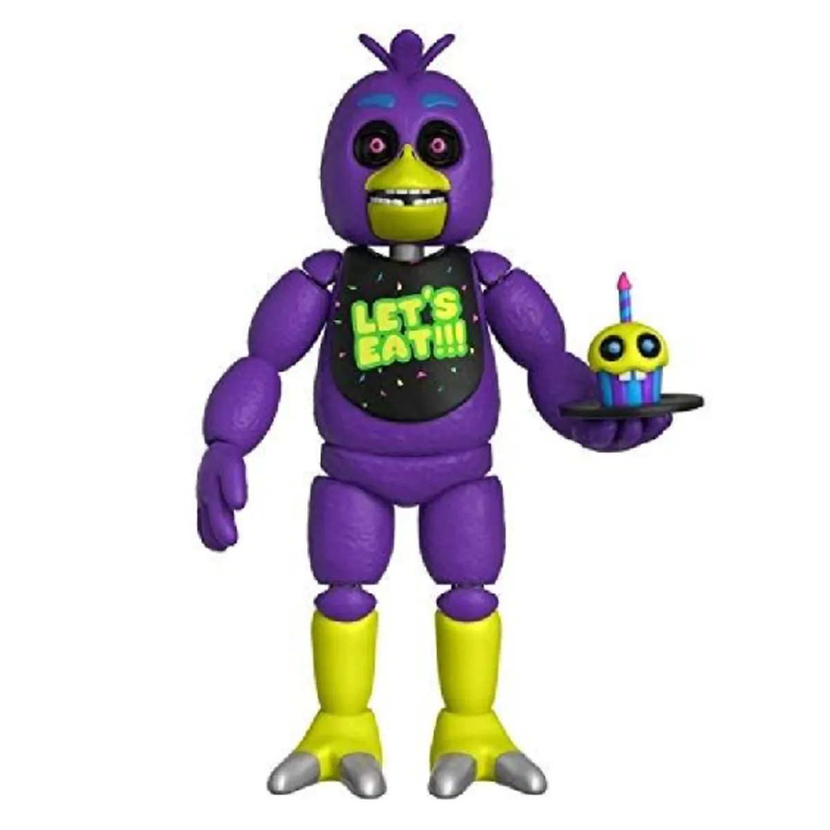 FREDDY - Muñeco Articulable BlackLight Chica FNAF