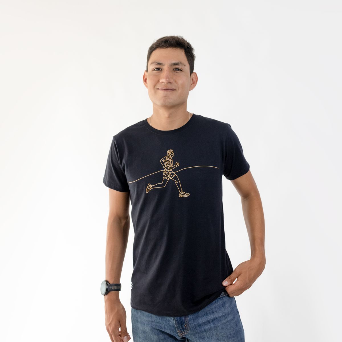 CINCO AM - CAMISETA LIFESTYLE MAN STEEL RUNNER  - CINCO AM