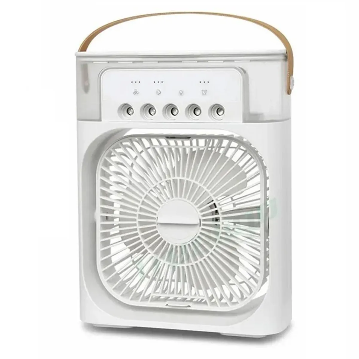 SEISA - mini Ventilador Humificador Climatizador para mesa escritorio