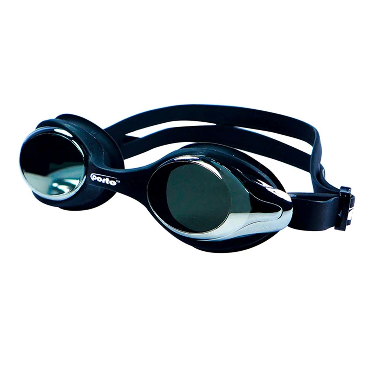 PORTO - LENTES PARA NATACIÓN ARROW MIRROR PORTO ADULTO NEGRO