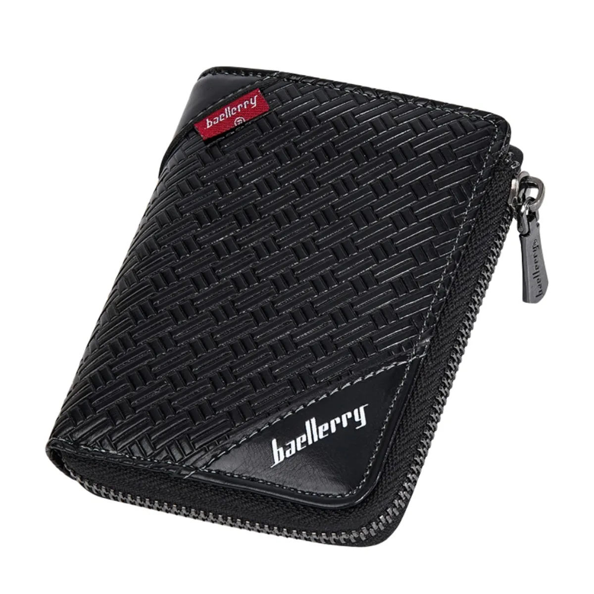 BAELLERRY - Moderna billetera de cuero vegano PU D3050