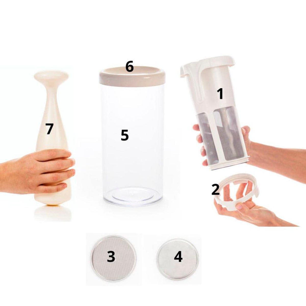 GENERICO - Vegan Milker Mülsi by Chufamix - Extractor de Leche Vegetal