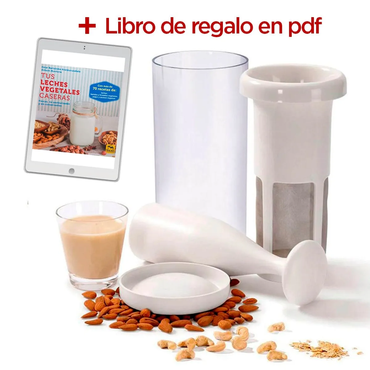 GENERICO - Vegan Milker Classic by Chufamix - Extractor de Leche Vegetal