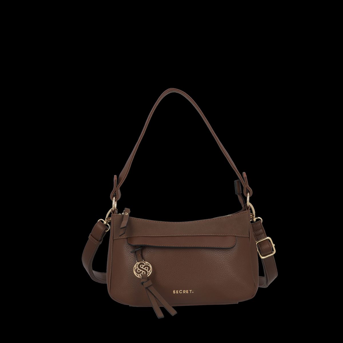 SECRET - Cartera Laurens Pequeña Brown