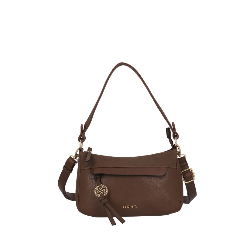 SECRET - Cartera Laurens Pequeña Brown