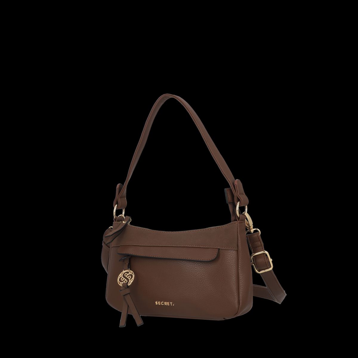 SECRET - Cartera Laurens Pequeña Brown